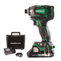 Metabo HPT MultiVolt 18V Variable Speed Brushless Cordless Impact Driver (1-Battery Included) - Each