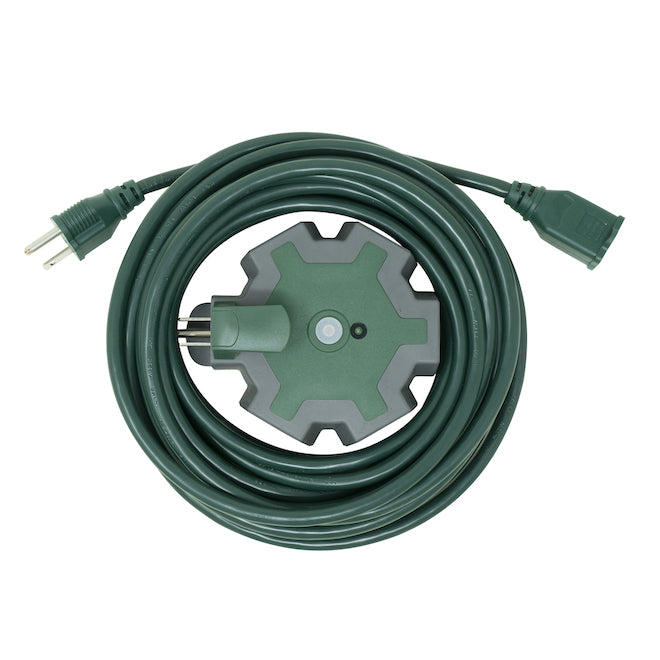 Yard Master Outdoor Cord 25-ft Green-Each