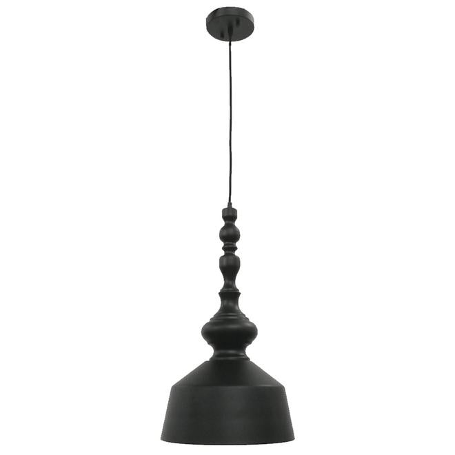 Allen + Roth Bronze Traditional Dome Incandescent Bulb Pendant Light-