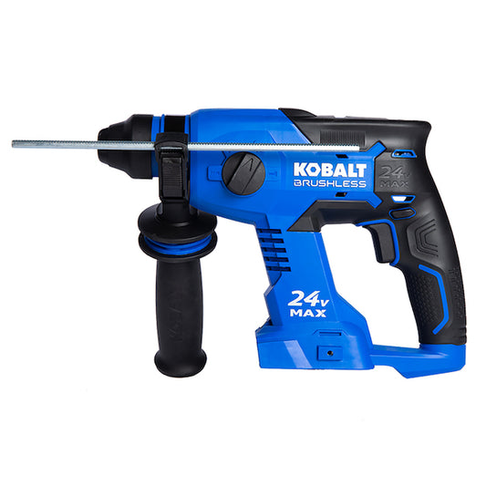 Kobalt 24-V Max Rotary Hammer - 7/8-in - SDS-Plus - Cordless - Black and Blue - Bare Tool without Battery - Each