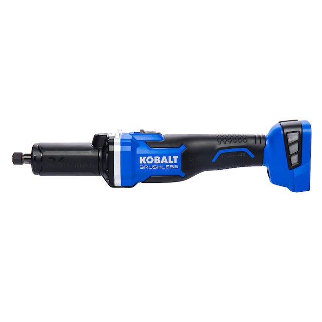 Kobalt 24-V Max Cordless Die Grinder with Brushless Motor - Black and Blue - Bare Tool without Battery - Each