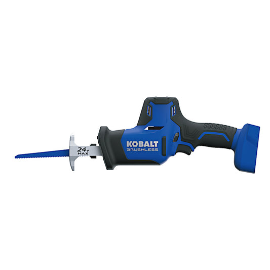 Kobalt 24-V Max Cordless Reciprocating Saw - Variable Speed - Brushless Motor - Bare Tool without Battery - Each