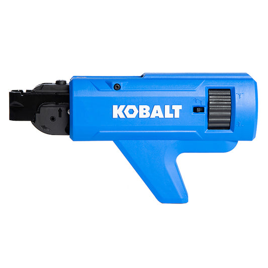 Kobalt 24-V Drywall Screwgun Attachment - for Collated Screws - Blue without Battery - Each