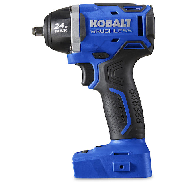 Kobalt Brushless Impact Wrench - 24-V - 3/8-in - Cordless - Variable Speed - Bare Tool without Battery - Each