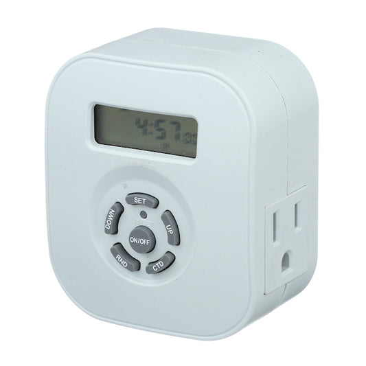 Westek 2-Outlet Weekly Timer-Each