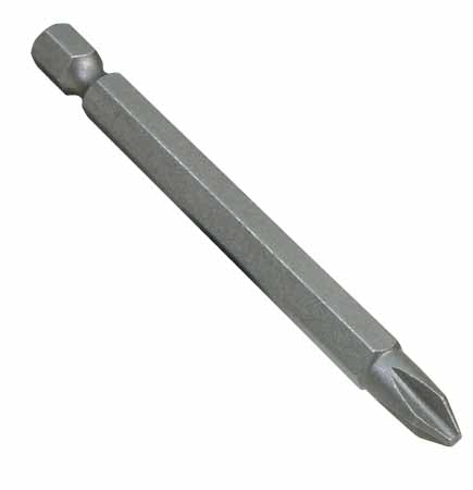 DYR Screwdriver Bit - Phillips #3 - 2-in - Hardened Steel - Each