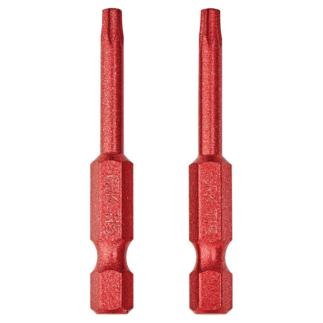 Star Driver Bits - T15 - 2" - 2-Pack - Box