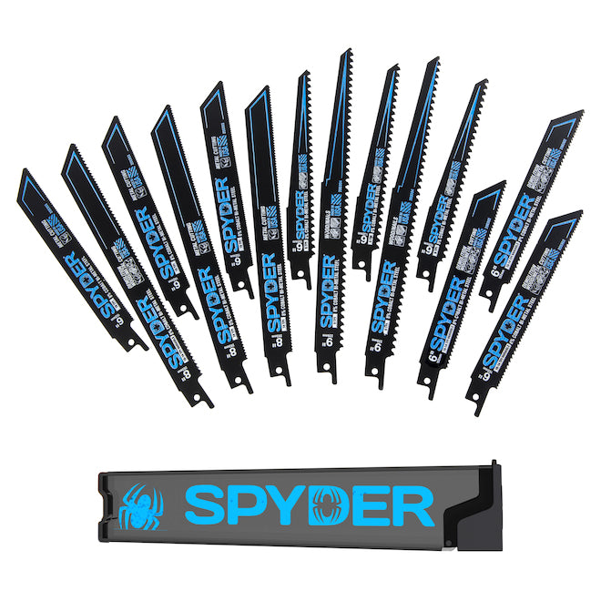 Spyder Saw Blade for Reciprocating Saw - 14-Piece Set - Each