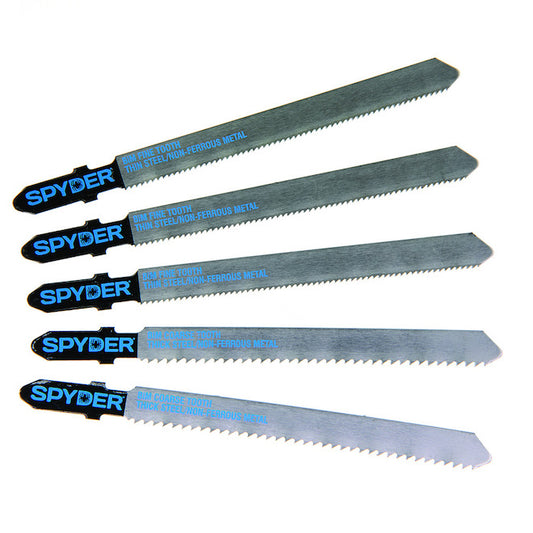 Spyder Jig Saw Bi-Metal T-Shank Blade Kit - Pack of 5 - Each