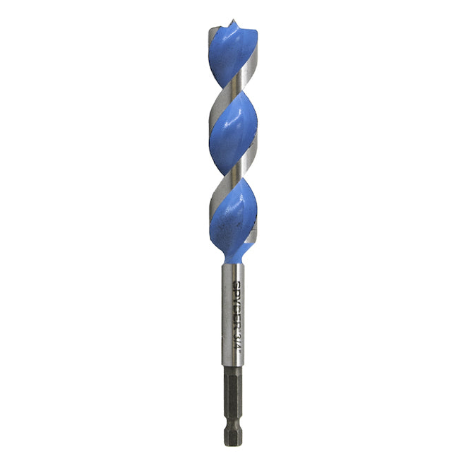 Spyder Stinger High-Speed Steel Wood Drill Bit - 3/4 x 6-1/2-in - Single Pack - Each