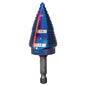 Spyder Stinger HSS 16-Step Drill Bit - 3/16 to 1 1/8-in - Mach-Blue Armor Plating - Each