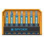 Spyder Mach-Blue Impact Driver Steel Bit Set - 1/4 x 2-in - 7 Pieces - Each