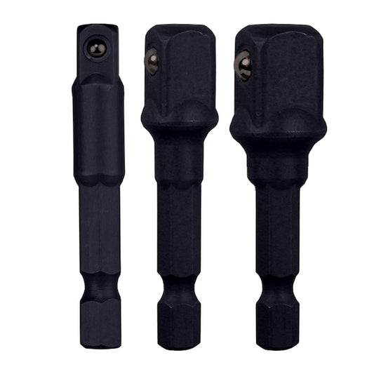 Spyder 3-Piece Impact Socket Driver Adapter Set - Each