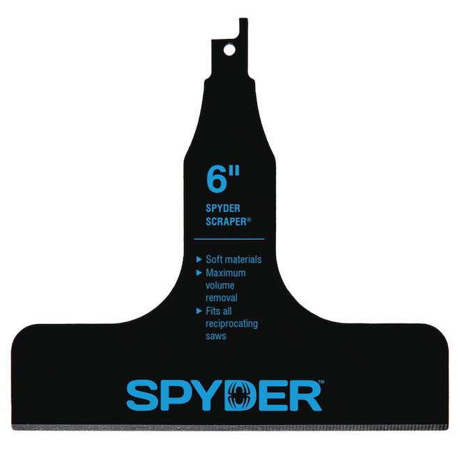 Spyder 1-Pack Reciprocating Saw Scraper Attachment - 6-in - Each