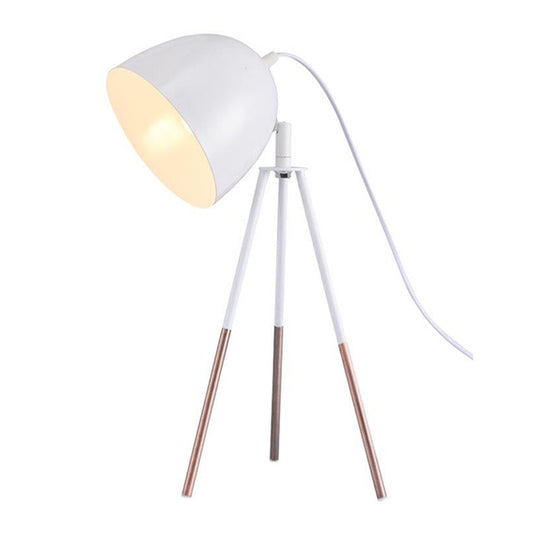 Lumirama Gaga Tripod Lamp - Metal - White and Copper-