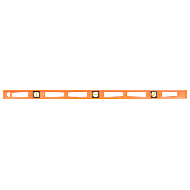 Johnson Structo-Cast Oange Plastic Level - 48-in - Each