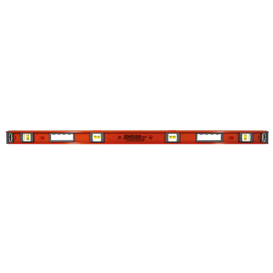 Johnson 48-in Aluminum Magnetic I-Beam Level - Orange - Each