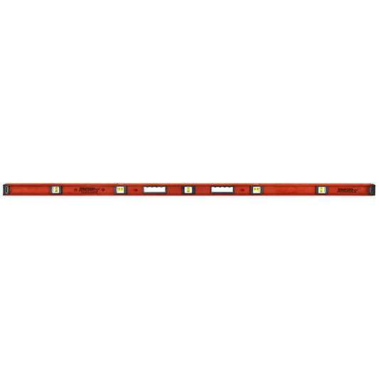 Johnson 78-in Aluminum Magnetic I-Beam Level - Orange - Each