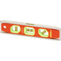 Johnson Aluminum Magnetic Glo-View Torpedo Level - 9-in - Orange - Each