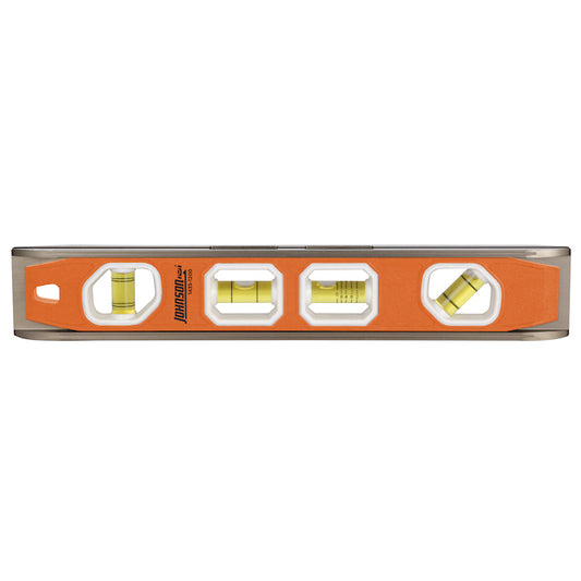 Johnson 12-in Magnetic Aluminum Torpedo Level - Each