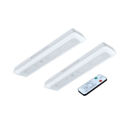 Ecolight 9-in Battery LED Undercabinet Light - 2-Pack-