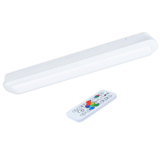 Ecolight 9-in White Rechargeable LED Undercabinet Light Bar-