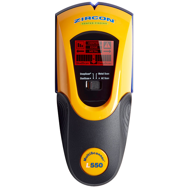 MultiScanner L550 Stud Finder - Yellow and Black - Each