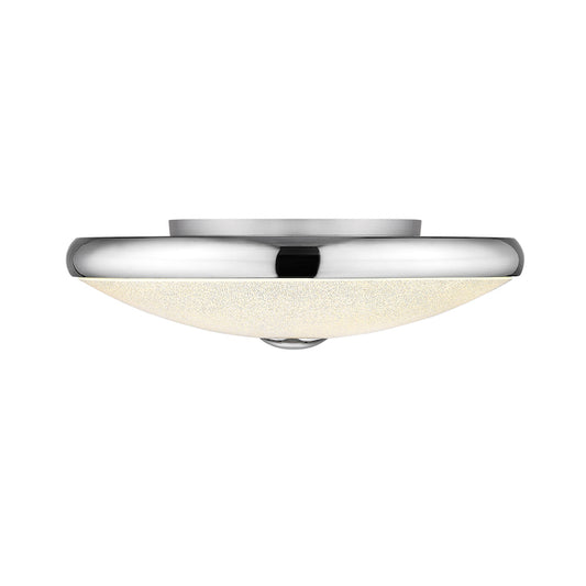 OVE Decors Karla Polished Chrome Flushmount-