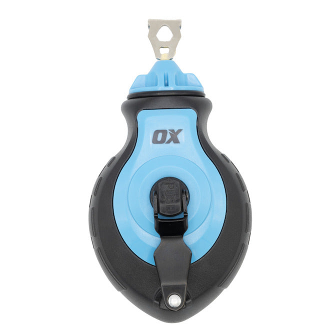 Ox Tools Black and Blue Chalk Reel - Aluminum and Kevlar - Each