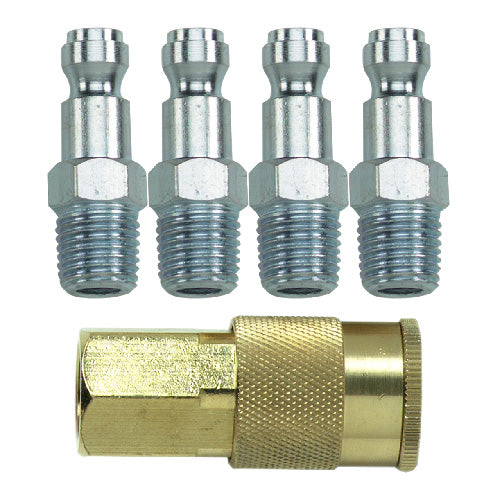 Campbell Hausfeld Coupler and Plug Set - 5-Piece - Each