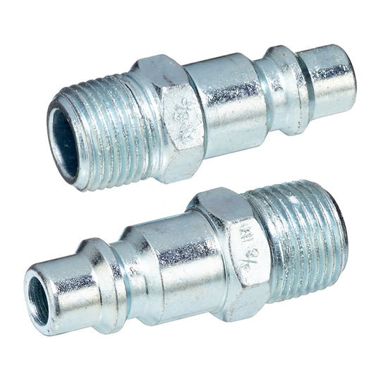 Campbell Hausfeld Industrial Plugs - 3/8-in Male NPT - Pack of 2 - Pack