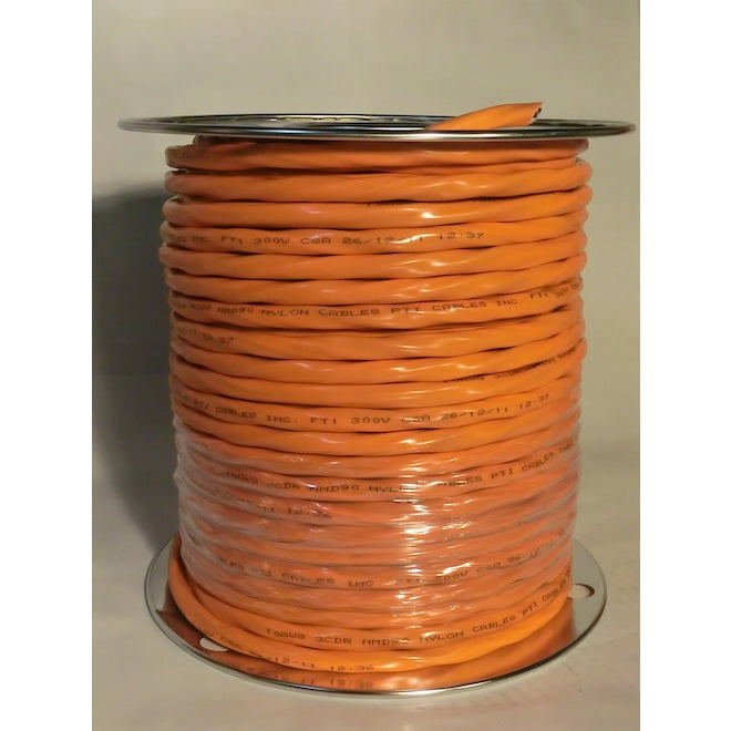 Southwire Romex Simpull Electric Cable NMD90 10-3 Gauge 10-m Coil Orange-Each