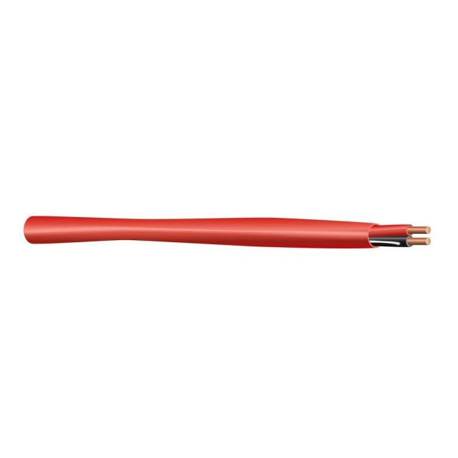 Southwire Thermostat Copper 5-Conductor 18-Gauge FAS/LVT Electric Cable - Red PVC Jacket - 75-m-Roll