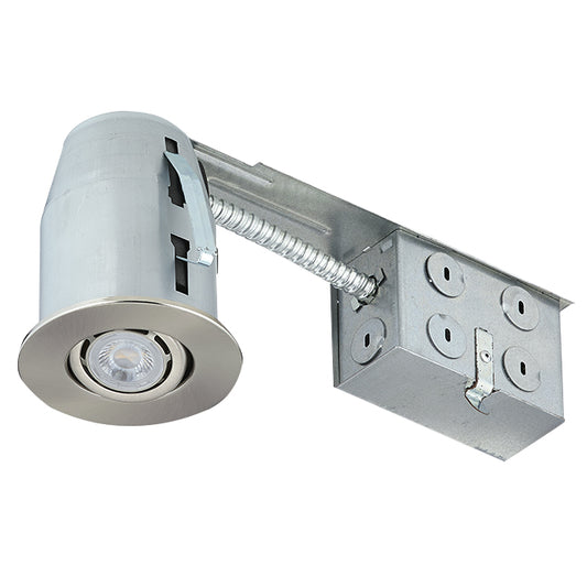 Luminous - Dimmable Recessed Light - GU10 LED - 6 W - Satin-