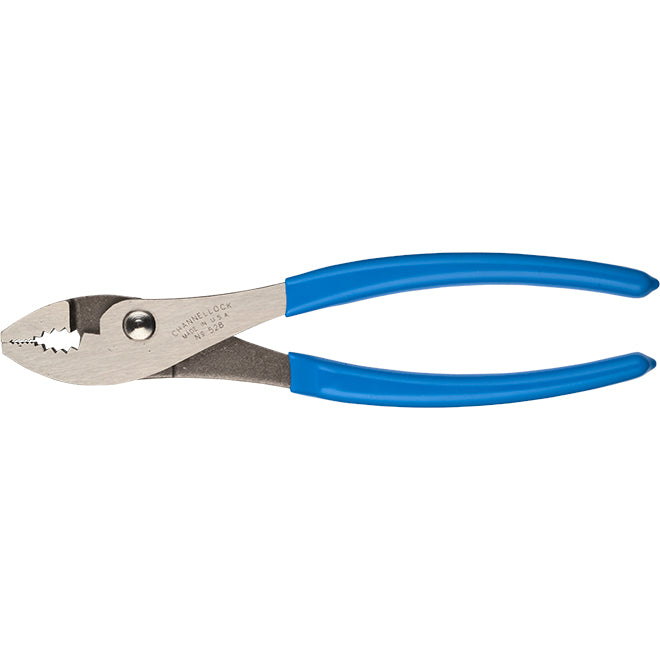 Channellock Slip Joint Pliers - Serrated Jaw - High Carbon Steel - 8-in L - Each