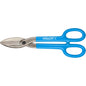 Channellcok Snips - Straight Cut - 12-in - Blue - Each