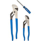 Channellock Tongue and Groove Pliers Set - Permalock Fastener - High Carbon Steel - Right Angle - Each