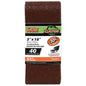 Rust-Oleum Gator 3-in W x 18-in L 40-Grit Aluminum Oxide Abrasive Red Resin Sanding Belts 5 Per Pack - Pack