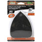 Gator Ultrapower Detail Sandpaper - 4 3/4-in W x 9 1/2-in L - 80 Grit - Black Zirconium Abrasive - 12 Per Pack - Pack