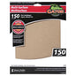 Gator Multi-Surface Sanding Sheets - Aluminum Oxide -150-Grit - 11-in L x 9-in W - 4 Per Pack - Pack