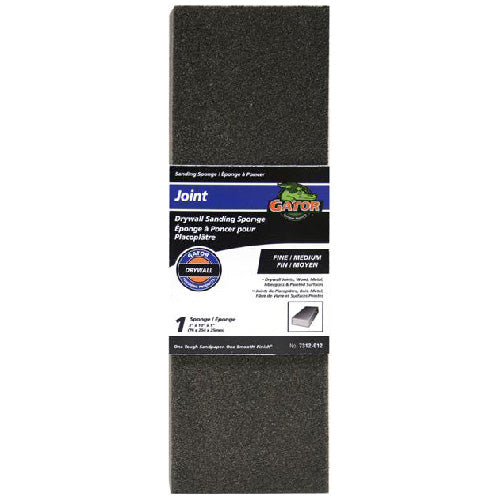 Gator Commercial 4-Sided Sanding Sponge - Multi-Grade Grit - Silicon Carbide - 1-in L x 3-in W x 10-in H - Each