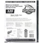 Very Fine Sandpaper 320 Grit - 120/Pack - Pack