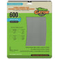 Gator Gatorpower Waterproof Finishing Sandpaper - 9-in W x 11-in L - 600 Grit - Silicon Carbide Abrasive - 5 Per Pack - Pack