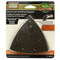 Gator Ultrapower Hook and Loop Oscillating Sandpaper - 6 Holes - Multi-Grade - Black Zirconium Abrasive - 12 Per Pack - Pack