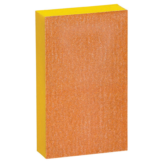 Gator Premium Fine Sanding Sponge - 150-Grit - Abrasive Foam - 1-in L x 3-in W x 5-in H - Each