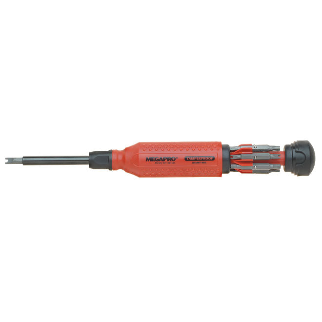 Megapro 15-in-1 Multi-Bit Screwdrivers - 1/4-in Hex Nut Driver - Alloy Steel Shank - 7 Per Set - Each