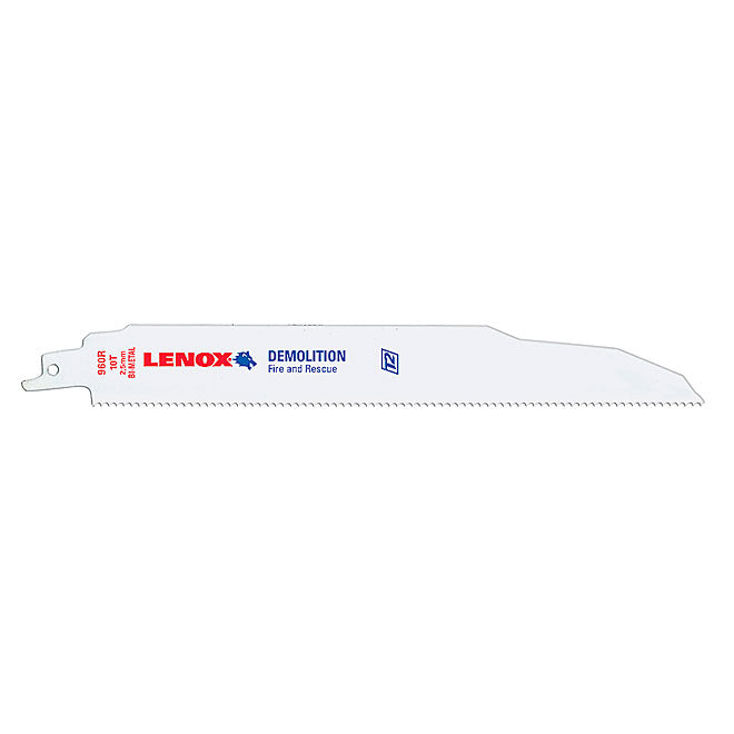 Lenox Reciprocating Thin Saw Blade - 9-in L - 10 TPI - Wood Cutting Utilization - Each