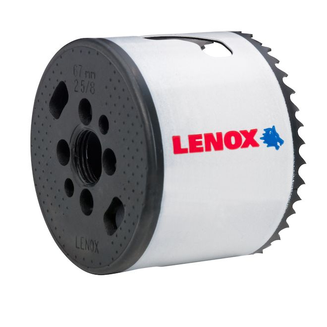 Lenox Universal 1-Piece - 2 5/8-in - Bi-metal - Non-arbored Hole saw - Each