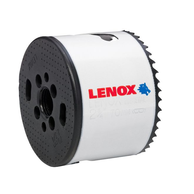 Lenox 1-Piece - 2 3/4-in x 70 mm - Bi-metal - Non-arbored Hole saw - Each