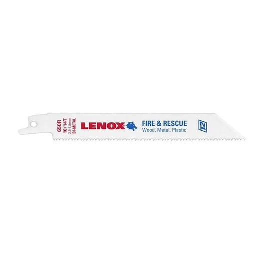 Lenox by Stanley Blade Reciprocating All Purpose 6-in 10/14 TPI 5-Pack - Pack